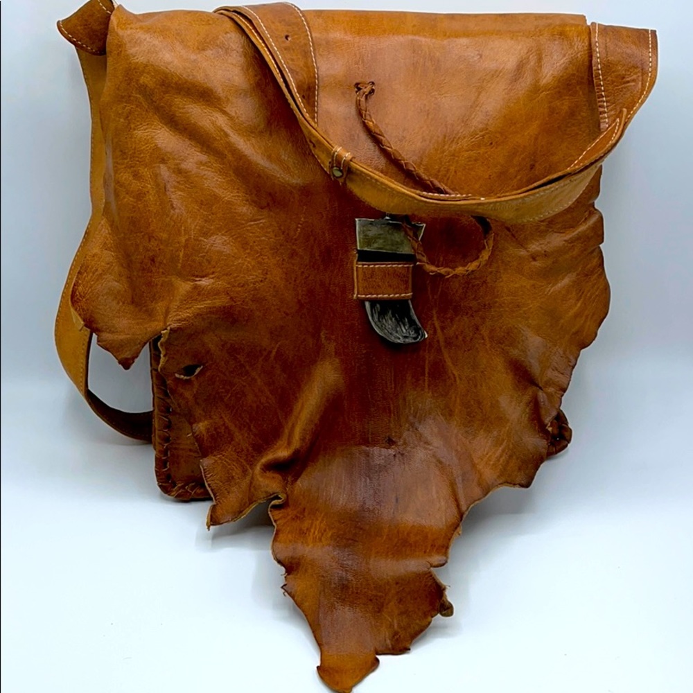 Handmade leather bag